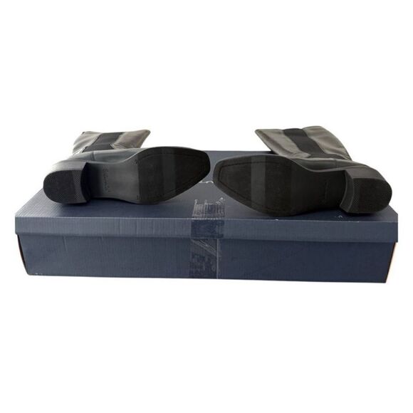 Splendid Footwear Andi Black Knee High Chelsea Boots Women's Size 7 - Picture 6 of 12